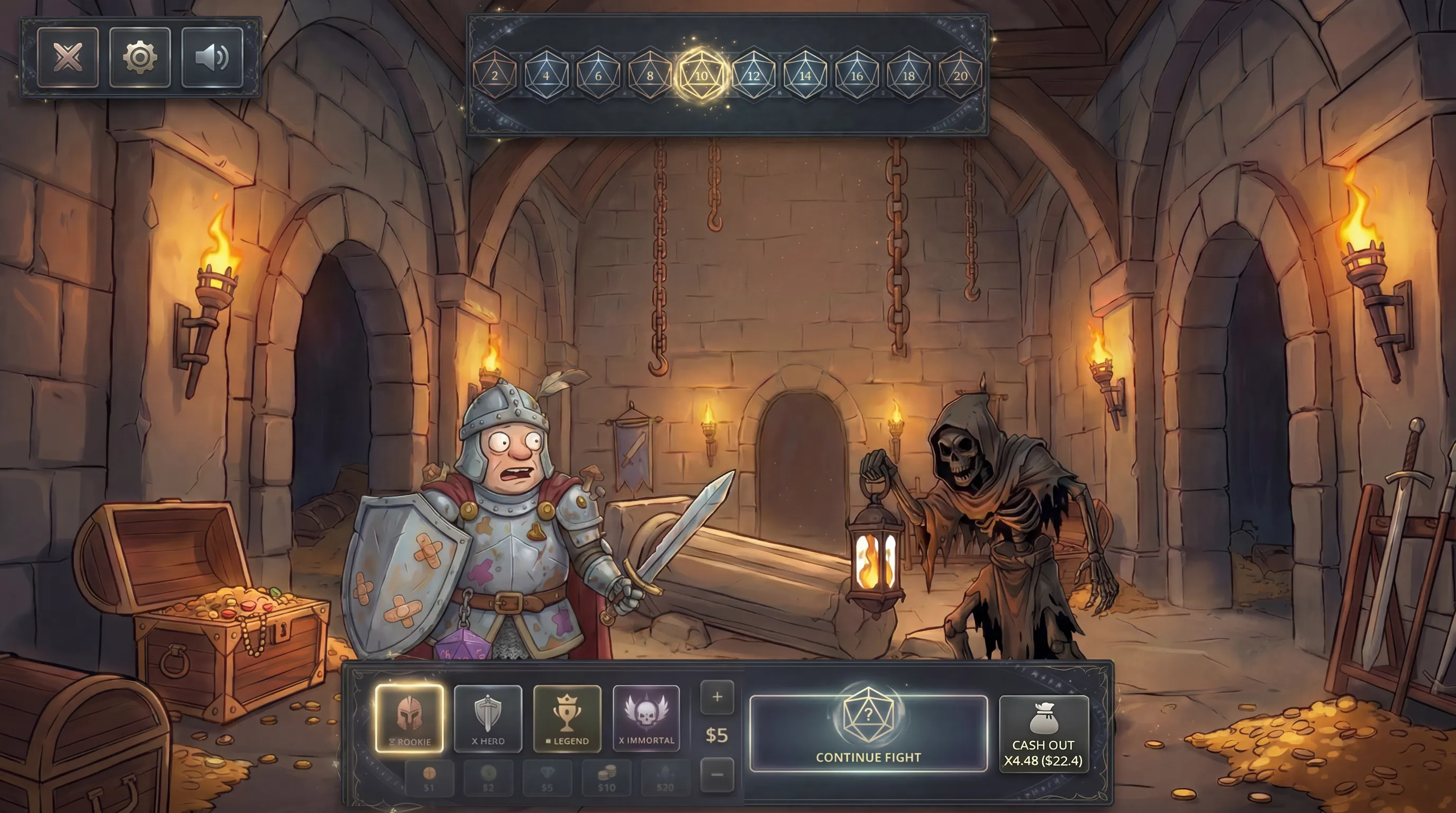 Dungeon Money Interface 3